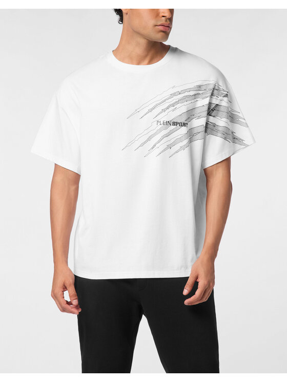 Plein Sport Plein Sport T-shirt 28491 Bianco Regular Fit