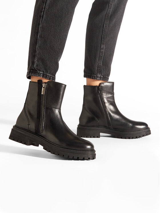 Geox Geox Botine D Iridea O D26HRO 00043 C9999 Negru