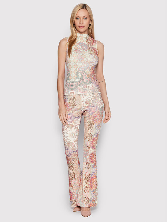 Top W2YP14 KB7I0 Multicolore Slim Fit