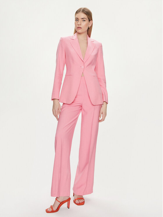 United Colors Of Benetton United Colors Of Benetton Giacca da abito 2YFWDW01X Rosa Regular Fit