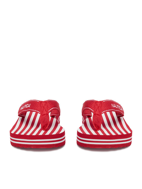 Nautica Nautica Šlepetės per pirštą CEO-808458 Raudona