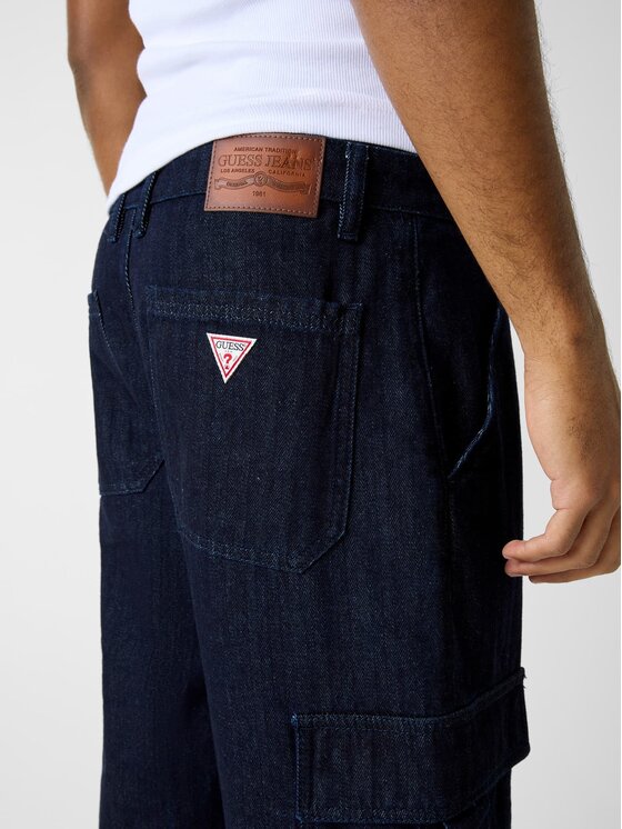 Guess Jeans Guess Jeans Jeansy 180375 Szary Regular Fit