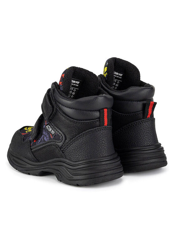 Action Boy Action Boy Μποτίνια AVO-341-030 Μαύρο