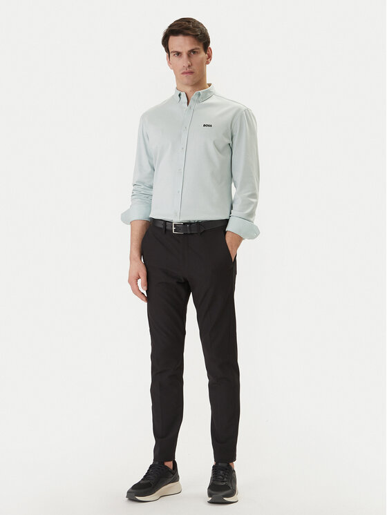 BOSS BOSS Krekls ST Motion 50555946 Tirkīzs Regular Fit