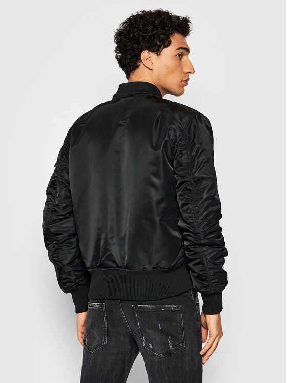 Alpha Industries Alpha Industries Bunda bomber Ma_1 Zhp 118101 Černá Regular Fit