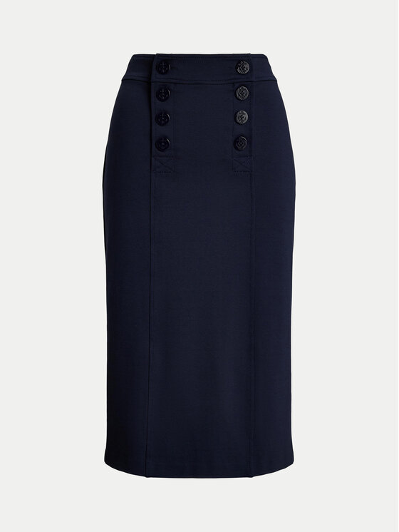 LAUREN RALPH LAUREN LAUREN RALPH LAUREN Bleistiftrock 200957618001 Dunkelblau Regular Fit