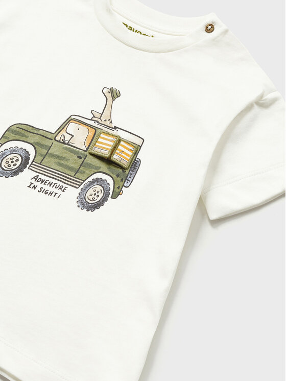Mayoral Mayoral T-Shirt 1029 Biały Regular Fit