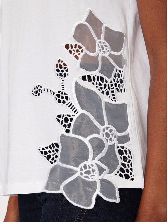 Marciano Guess Marciano Guess T-Shirt 5GGI02 6298A Bílá Regular Fit