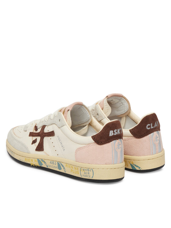 Premiata Premiata Сникърси Bsktclad Bskt Clayd Var 8284 Екрю