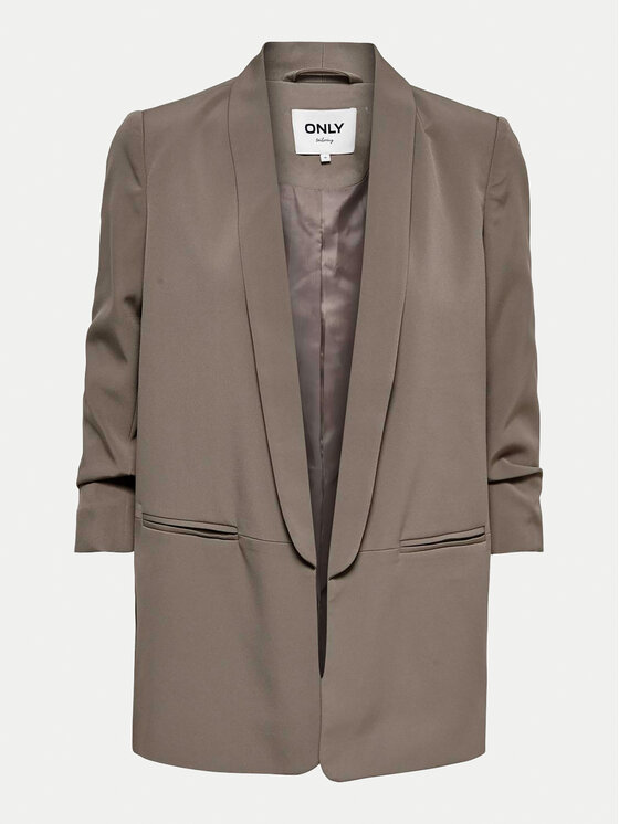 ONLY ONLY Suknjič Elly 15197451 Rjava Regular Fit