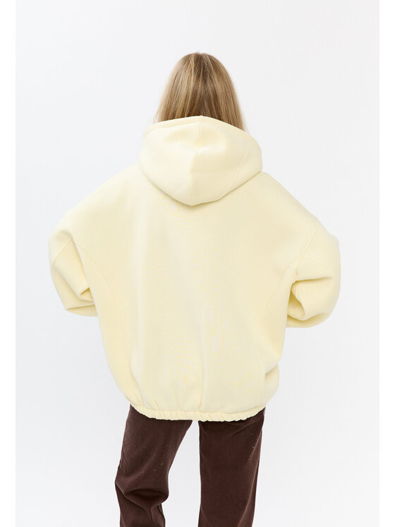Mirons Mirons Bluza soft Beżowy Oversize