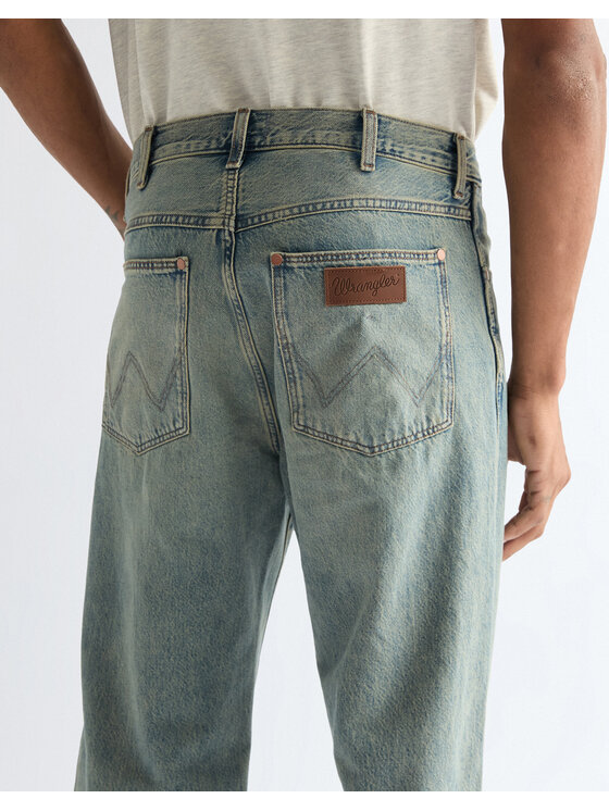 Wrangler Wrangler Jeansy LOOSE STRAIGHT Niebieski Loose Fit