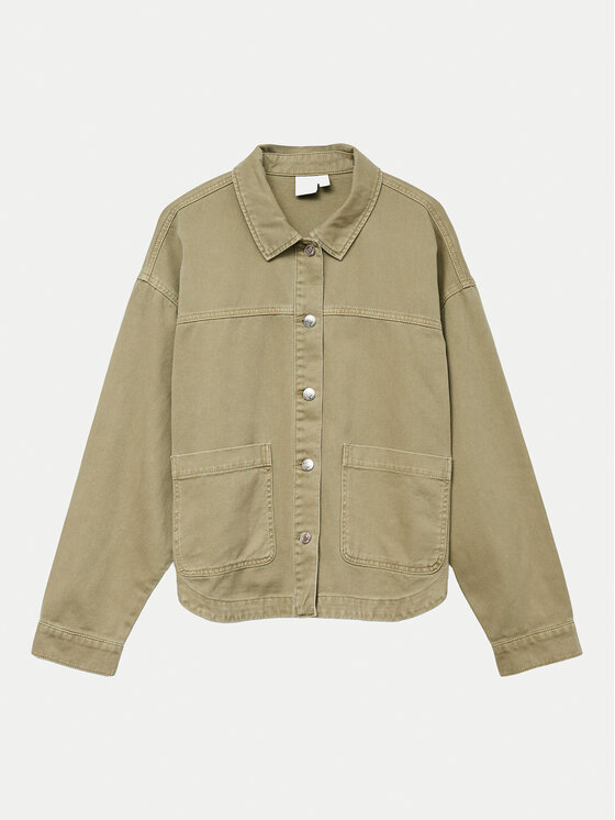 Vero Moda Vero Moda cămașă de blugi Jamie 10331693 Verde Relaxed Fit