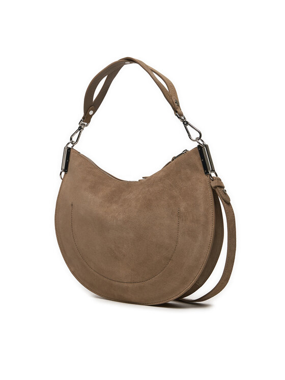 Coccinelle Coccinelle Ročna torba QKG Coccinellesunup Suede E1 QKG 13 02 01 Rjava