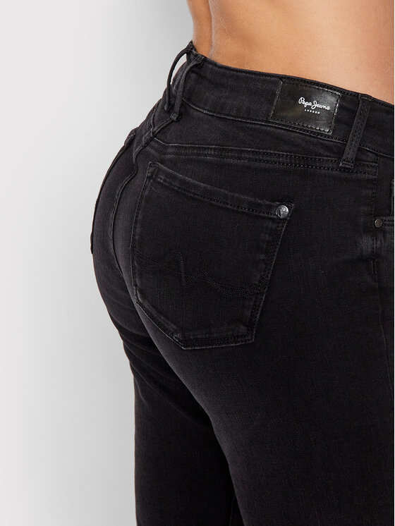 Pepe Jeans Pepe Jeans Blugi Soho PL204174 Negru Skinny Fit