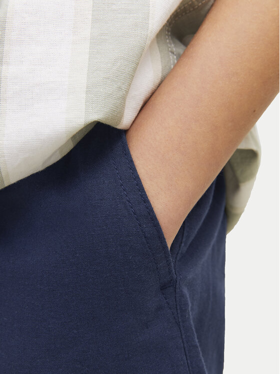 Jack&Jones Junior Jack&Jones Junior Παντελόνι υφασμάτινο 12248903 Σκούρο μπλε Regular Fit
