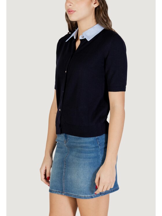 Morgan De Toi Morgan De Toi Cardigan 261-MARCEAU Blu Casual Fit