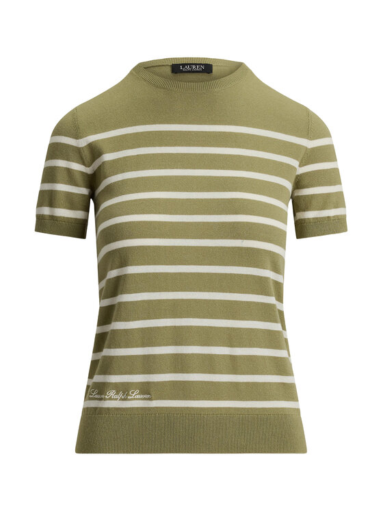 LAUREN RALPH LAUREN LAUREN RALPH LAUREN T-Shirt Eyelah 200P13973001 Zielony Regular Fit