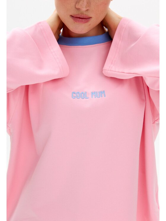 Mirons Mirons Longsleeve Print Różowy Regular Fit
