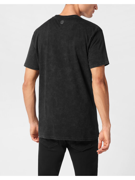 PHILIPP PLEIN PHILIPP PLEIN T-Shirt 21093 Czarny Regular Fit