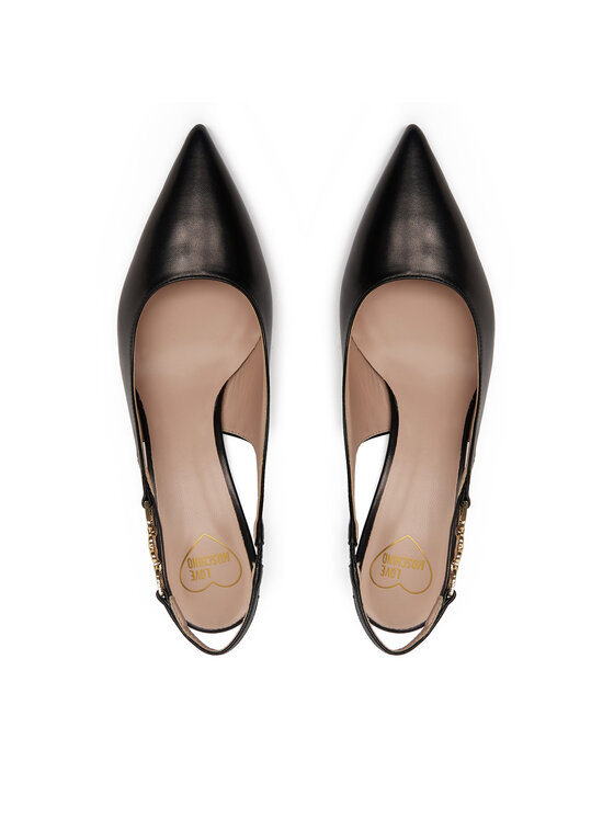 LOVE MOSCHINO LOVE MOSCHINO Sandali JA10487G1MIA0000 Črna