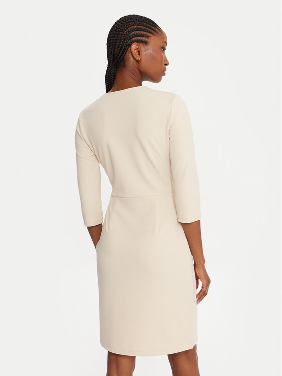 Rinascimento Rinascimento Abito da cocktail CFC0020071002 Beige Regular Fit