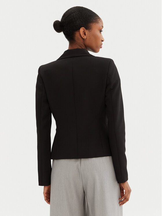 Rinascimento Rinascimento Sacou CFC0122735003 Negru Regular Fit