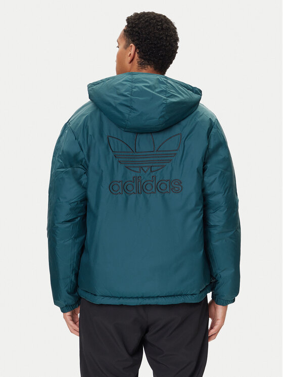 adidas adidas Žieminė striukė adicolor Reversible JX6447 Juoda Regular Fit