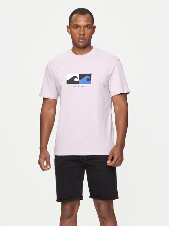 Jack&Jones T-krekls Jormarbella 12255569 Violets Relaxed Fit