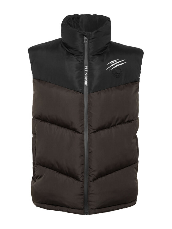 Plein Sport Plein Sport Gilet 24003 Nero Regular Fit