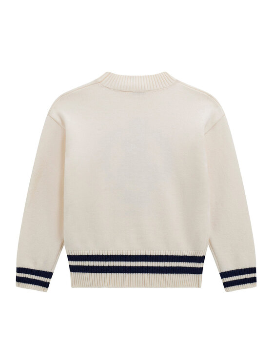 Guess Guess Maglione J5BR11 Z3GS0 Bianco Regular Fit