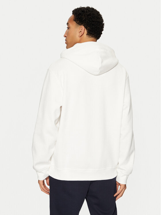Champion Champion Суитшърт 220271 Бял Relaxed Fit