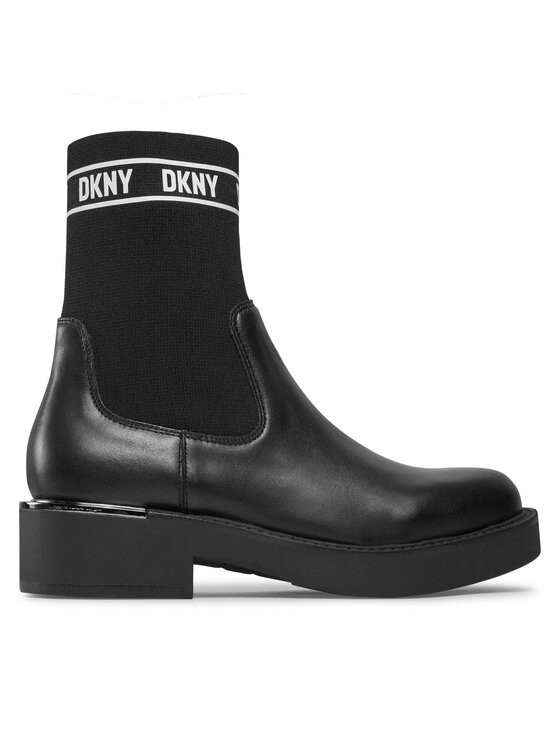 Botine DKNY Tully K3317661 Black/White 5