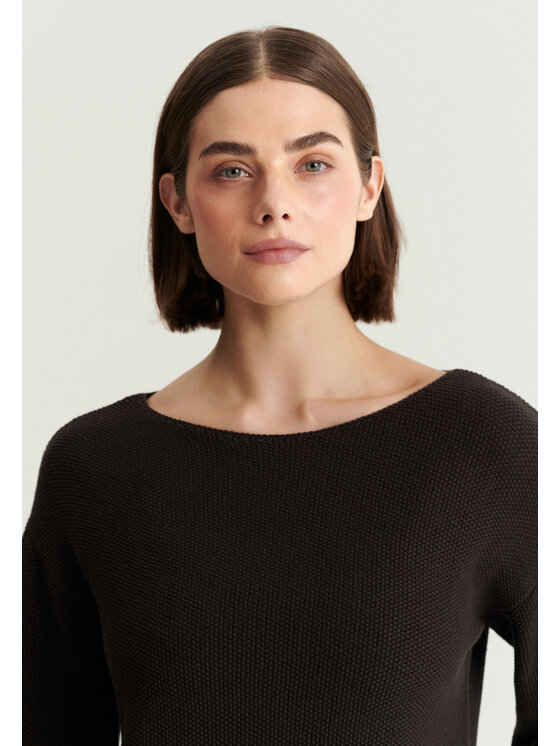 TATUUM TATUUM Sweter MAKSO Brązowy Classic Fit