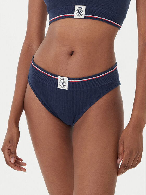 Tommy Hilfiger Tommy Hilfiger Klasszikus alsó UW0UW06064 Sötétkék
