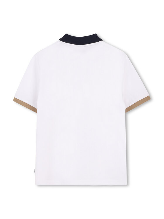 BOSS BOSS Polokošeľa J52955 D Biela Regular Fit
