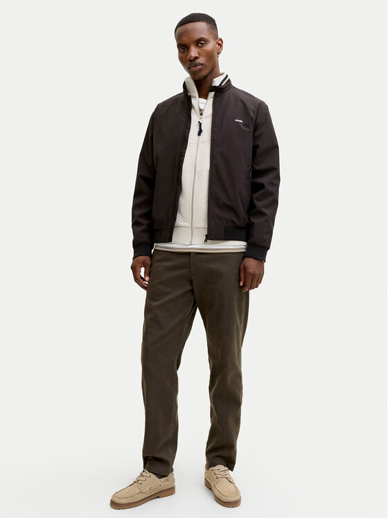 Jack & Jones Jack & Jones Bunda bomber Blubard 12273393 Černá Regular Fit