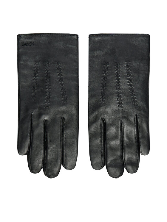 Herrenhandschuhe BOSS, Größe 8_5 Schwarz Hainz-Me 50526681