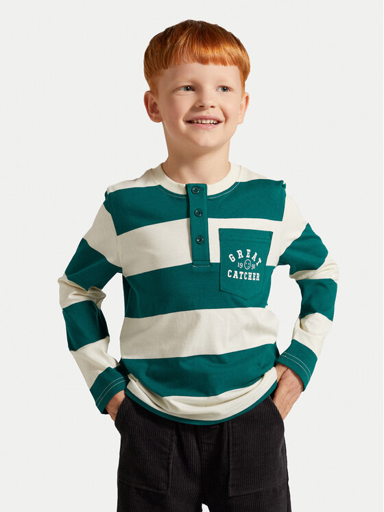 Coccodrillo Coccodrillo Blúz ZC4143101ABK Zöld Regular Fit