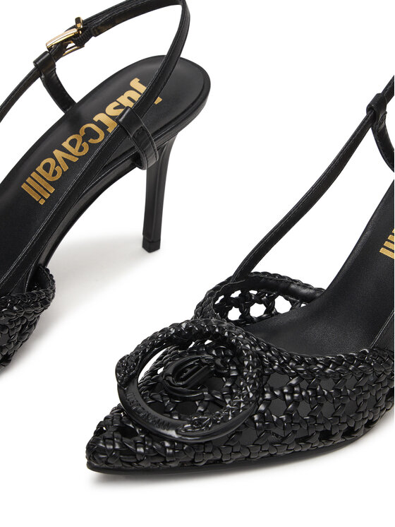 Just Cavalli Just Cavalli Kõrgete kontsadega 80RA3S14 ZSE38 Must