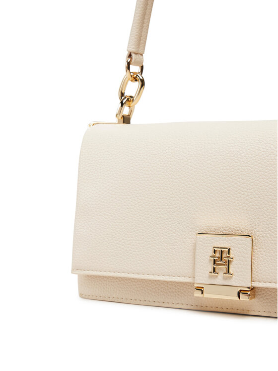 Tommy Hilfiger Tommy Hilfiger Torbica Th Her Med Crossover AW0AW17216 Bež
