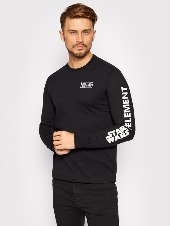 Element Majica z dolgimi rokavi STAR WARS™ Child U1LSF2 Črna Regular Fit