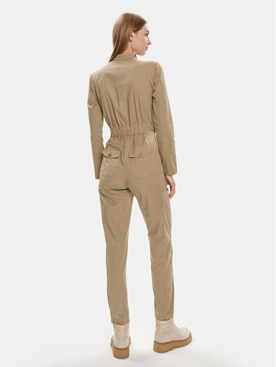 Aeronautica Militare Aeronautica Militare Kombinezon 241TU132DCT3309 Beżowy Regular Fit