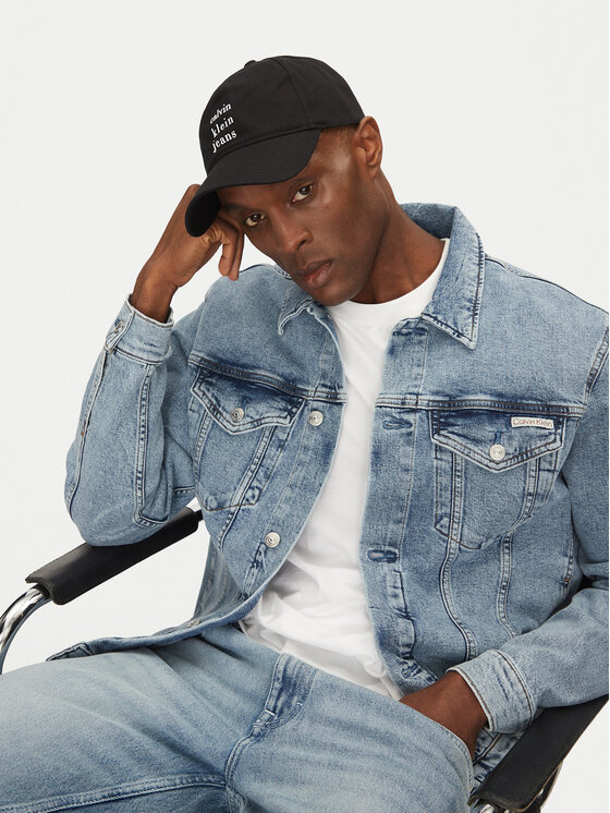 Calvin Klein Jeans Calvin Klein Jeans Καπέλο Jockey Seasonal Printed LV04G5036G Μαύρο