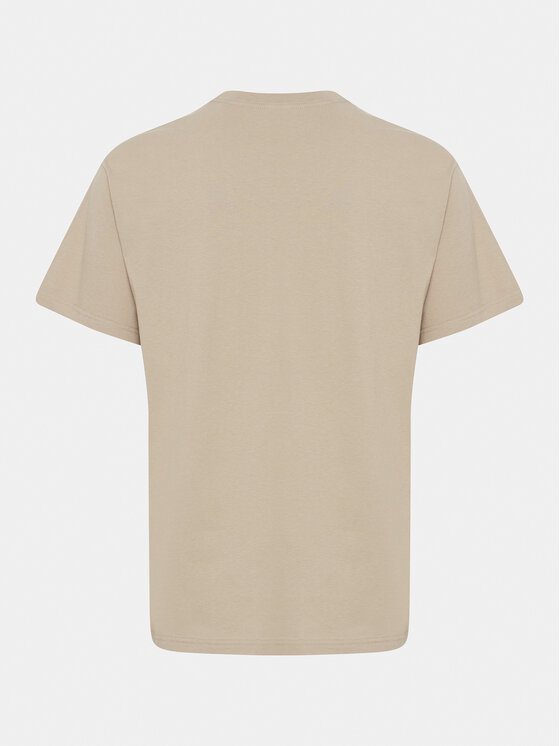 Solid Solid Tricou Inam 21108141 Bej Regular Fit
