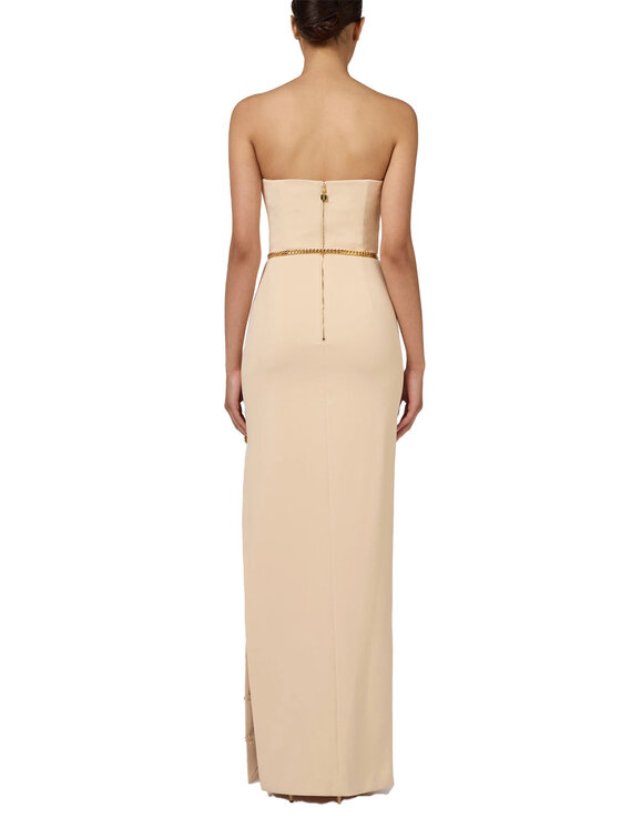 Elisabetta Franchi Elisabetta Franchi Abito da sera ab62946e2-045 Bianco Regular Fit
