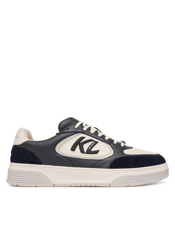 KARL LAGERFELD KARL LAGERFELD Sneakersy Kourtney KL53026 Tmavomodrá