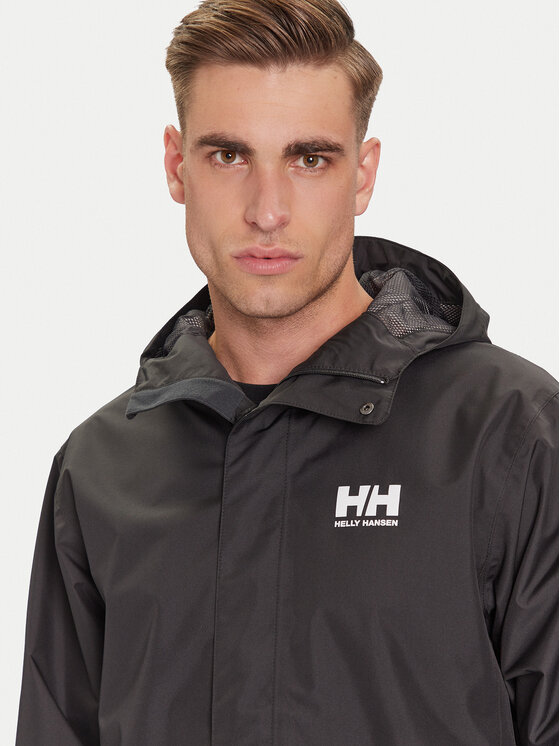 Helly Hansen Helly Hansen Geacă de ploaie Seven 62047 Negru Regular Fit