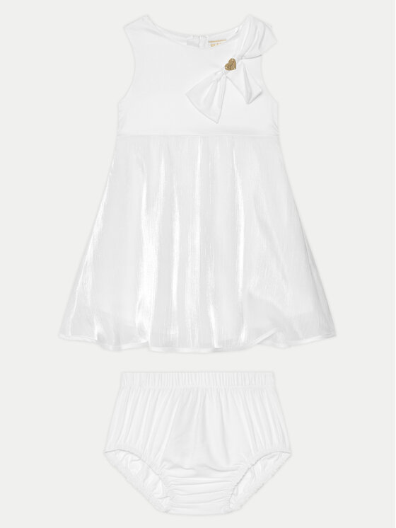 Guess Guess Každodenné šaty A5RK10 WFE70 Biela Regular Fit