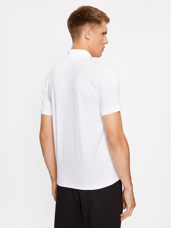 EA7 Emporio Armani EA7 Emporio Armani Polo 8NPF13 PJRGZ 1100 Biały Regular Fit